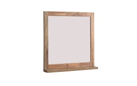 Spiegel Yoga, Shishamholz, 70 x 72 cm