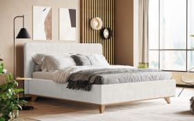 Polsterbett Toscana I, cream