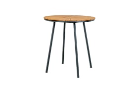 Bistrotisch Cleveland, Teakholz/schwarz