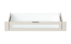 Schmaler Innenschubkasten mit Glasfenster, groß, für Jutzler-Schränke, Breite 98 cm