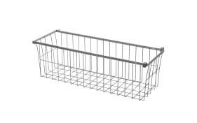 Wäschekorb für Jutzler-Schränke, chromfarbig, Breite 17 cm