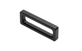 Bügelgriff Longline/Topline für Jutzler Schränke, schwarz