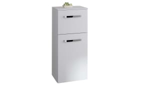 Highboard Fokus 4010, weiß Hochglanz