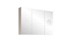 Spiegelschrank A-Plan Compact, kaschmir, 100 x 70,3 cm, inkl. Vergrößerungsspiegel