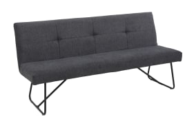 Sitzbank Kumba, anthrazit/schwarz 