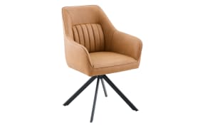 Vierfußstuhl Polina S, cognac