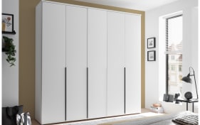 Drehtürenschrank Kevo, weiß, 225 x 225 cm