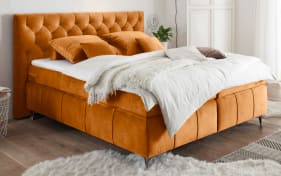 Boxspringbett Pembroke 8 in amber, 180 × 200 cm