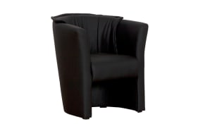 Cocktailsessel Lux, schwarz