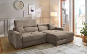 Wohnlandschaft Slider, taupe, inkl. Funktionen