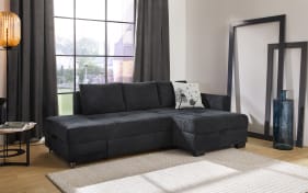 Wohnlandschaft Fantasy, schwarz, inkl. Funktionen