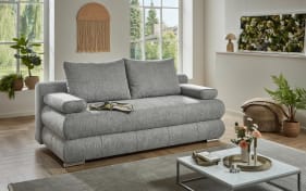 Schlafsofa Borna, grau, inkl. Kissen