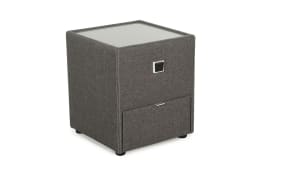 Nachttisch Lancy, braun, 45 x 53 cm