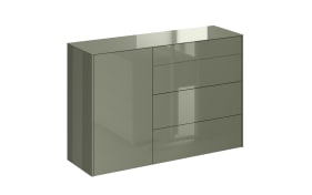 Kommode Colors, olivgrün, inkl. Push-to-Open Funktion