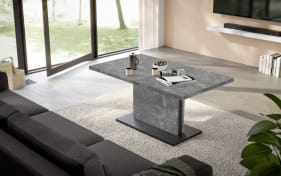 Couchtisch Lift, grau, inkl. Synchronauszug