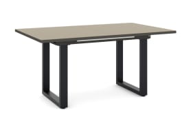 Esstisch Reno, taupe, inkl. Synchronauszug