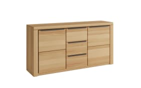 Kommode Brest, massive Buche, 160 cm