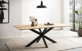 Esstisch Mark, Eiche massiv, geölt, 180 cm