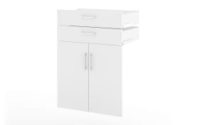 2er-Türen Vary, weiß, 2 Schubkästen