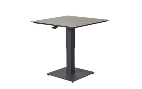 Lifttisch Bondino, anthrazit/grau
