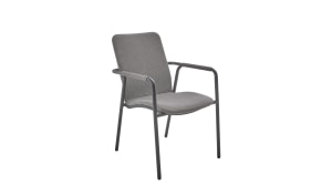 Stapelstuhl Repton, anthrazit/hellgrau