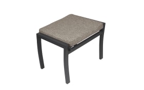 Hocker Avena, anthrazit/silber