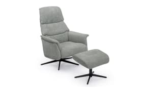 TV-Sessel Nexa 8400, grün, inkl. Hocker