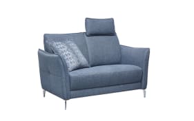 Sofa 2-Sitzer Piatto, blau