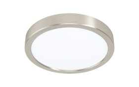 LED-Deckenleuchte Fueva 5, Nickel-matt, 21 cm