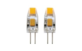 LED-Leuchtmittel 1,8 W/G4/200 lm, klar, 2er Pack