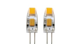 LED-Leuchtmittel 1,8 W/G4/200 lm, klar, 2er Pack