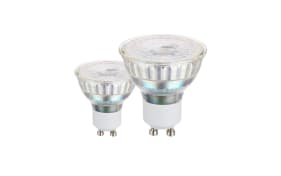 LED-Leuchtmittel 4,5 W/GU10/ 345 lm, klar, 2er Pack