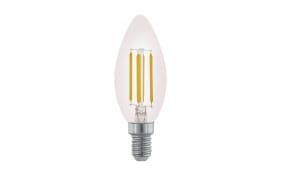 LED-Leuchtmittel Filament Kerze 4 W/E14/350 lm, klar