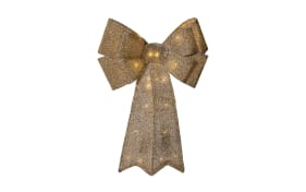 Schleife mit Beleuchtung Acro, goldfarbig