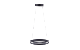 LED-Pendelleuchte Q-Vito, anthrazit, 40 cm