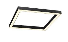 LED-Deckenleuchte Pure-Lines, anthrazit, 55 cm