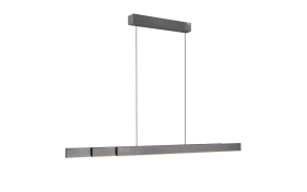 LED-Pendelleuchte Pure Moto-Rise, grau, 120 cm