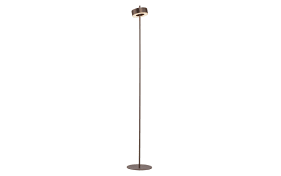 LED-Stehleuchte Q-Rotate, dunkelbraun, inkl. Smarthomefunktion