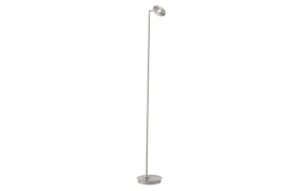 Akku-LED-Standleuchte Mondo Lumana, stahlfarbig, inkl. CCT und Memoryfunktion