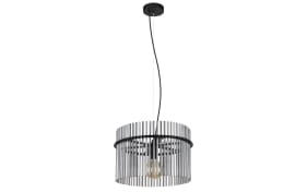 Pendelleuchte Gorley, schwarz, 1-flammig, 40 cm