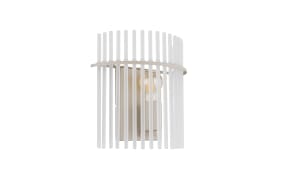Wandleuchte Gorley, beige