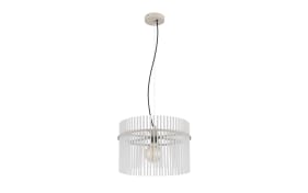 Pendelleuchte Gorley, beige, 1-flammig, 40 cm