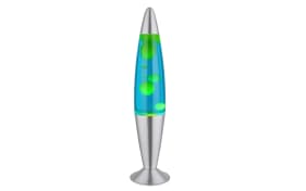 Magmaleuchte 2861S, blau/gelb
