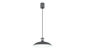 LED-Pendelleuchte Rocha, grau