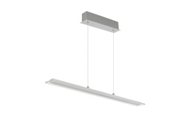 LED-Pendelleuchte Novak, nickel, inkl. Memoryfunktion