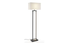 LED-Standleuchte Domo, schwarz/weiß, 150 cm