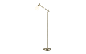 Standleuchte Marie in messing, 150 cm