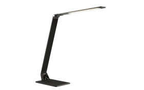 LED-Schreibtischlampe Uno, schwarz, 50 cm