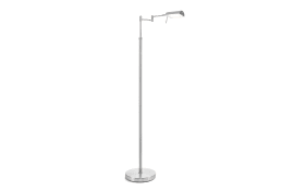 LED-Standleuchte Troy, nickel, inkl. Memoryfunktion
