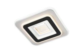 LED-Deckenleuchte Joyce, weiß/schwarz, inkl. CCT Funktion
